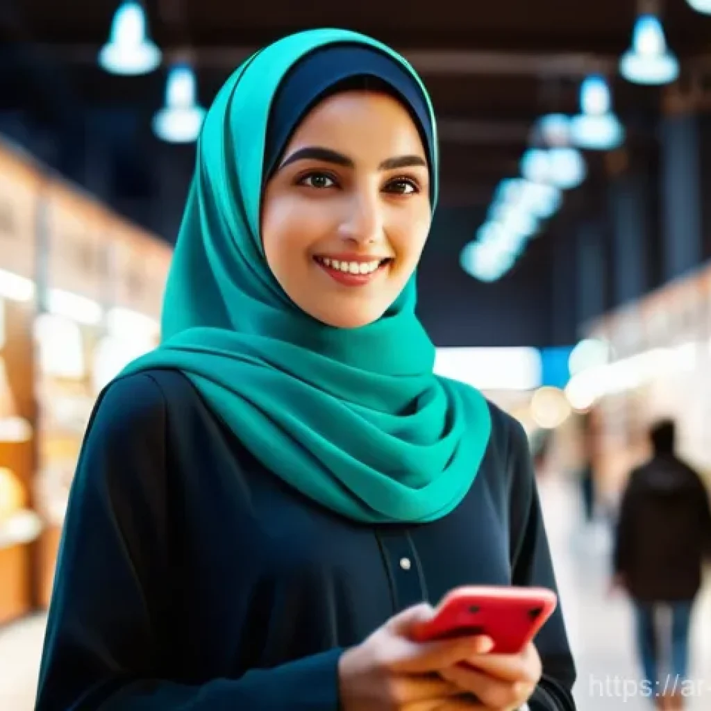 성장 구간별 소비자 행동 분석 - **Prompt: The Spark of Discovery in a Modern Souk**
    A vibrant, eye-level shot of a stylish young...